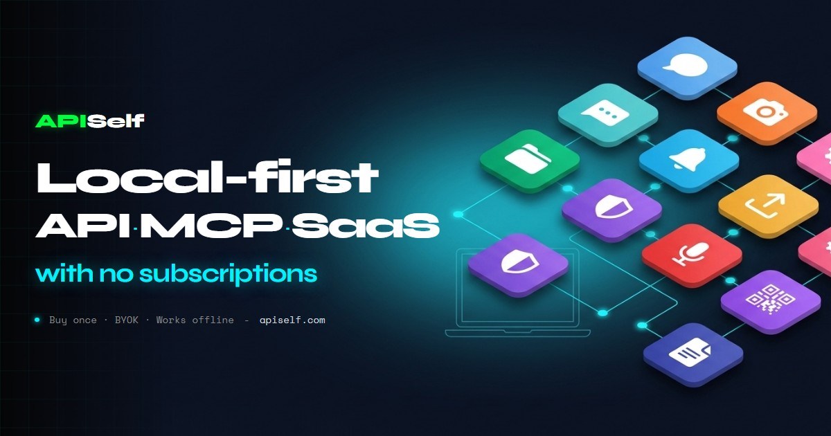 APISelf — 官网预览图